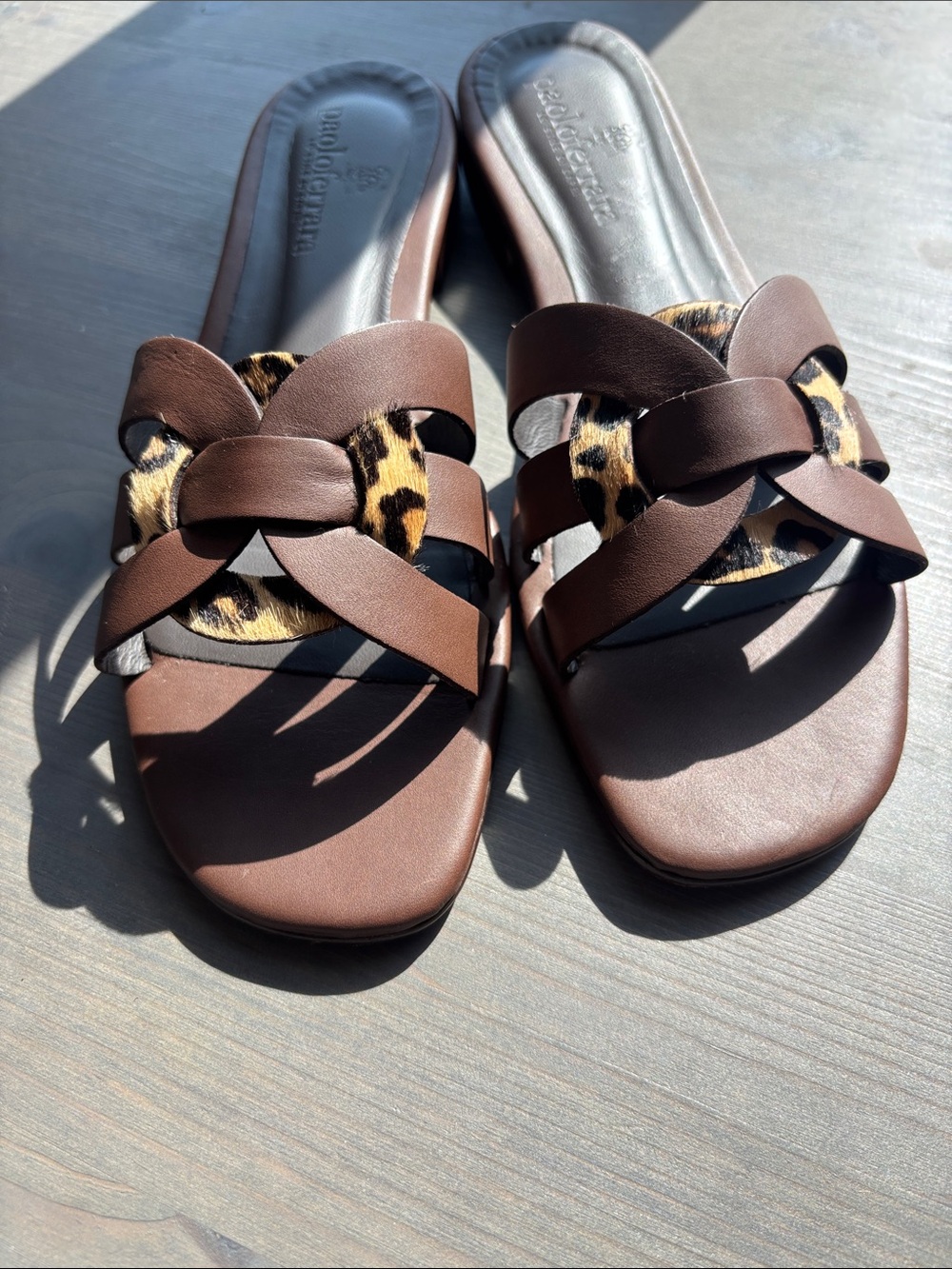 Italian Leather Sandals - Picture 2 of 4